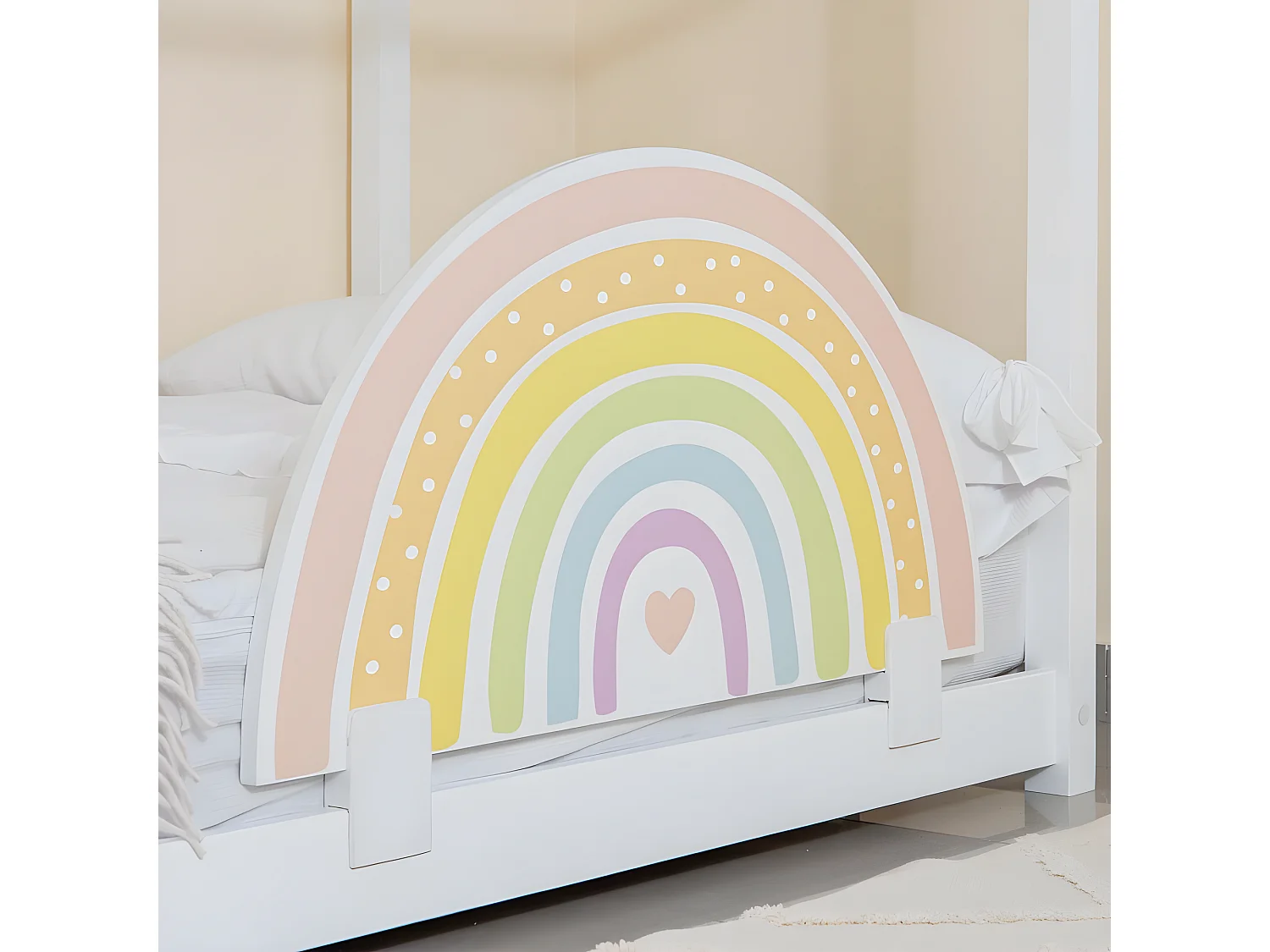 Grade de cama em aglomerado multicolor 44x87x2,5cm