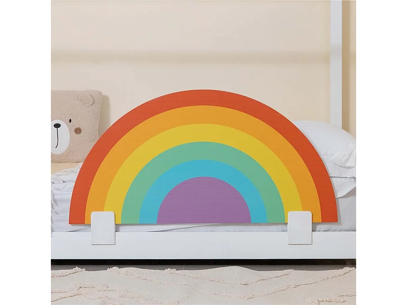 Bedhekje spaanplaat multicolor 44x87x2.5cm