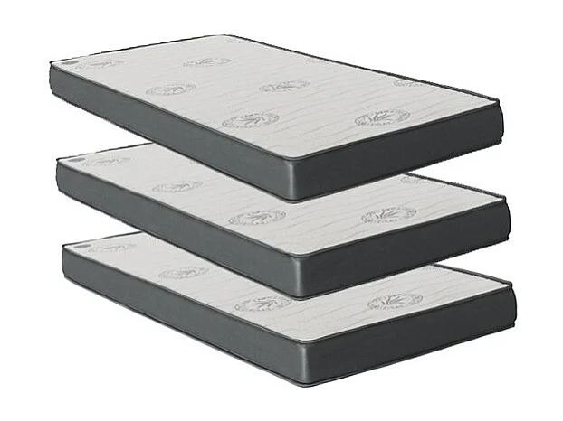 Traagschuim matras 3-pack 90x190x20/90x190x15/90x180x15