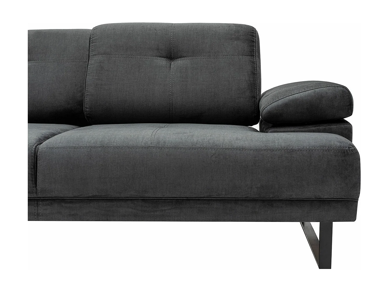 Sofá rinconero Altadena 141, Gris, 274x174x83cm