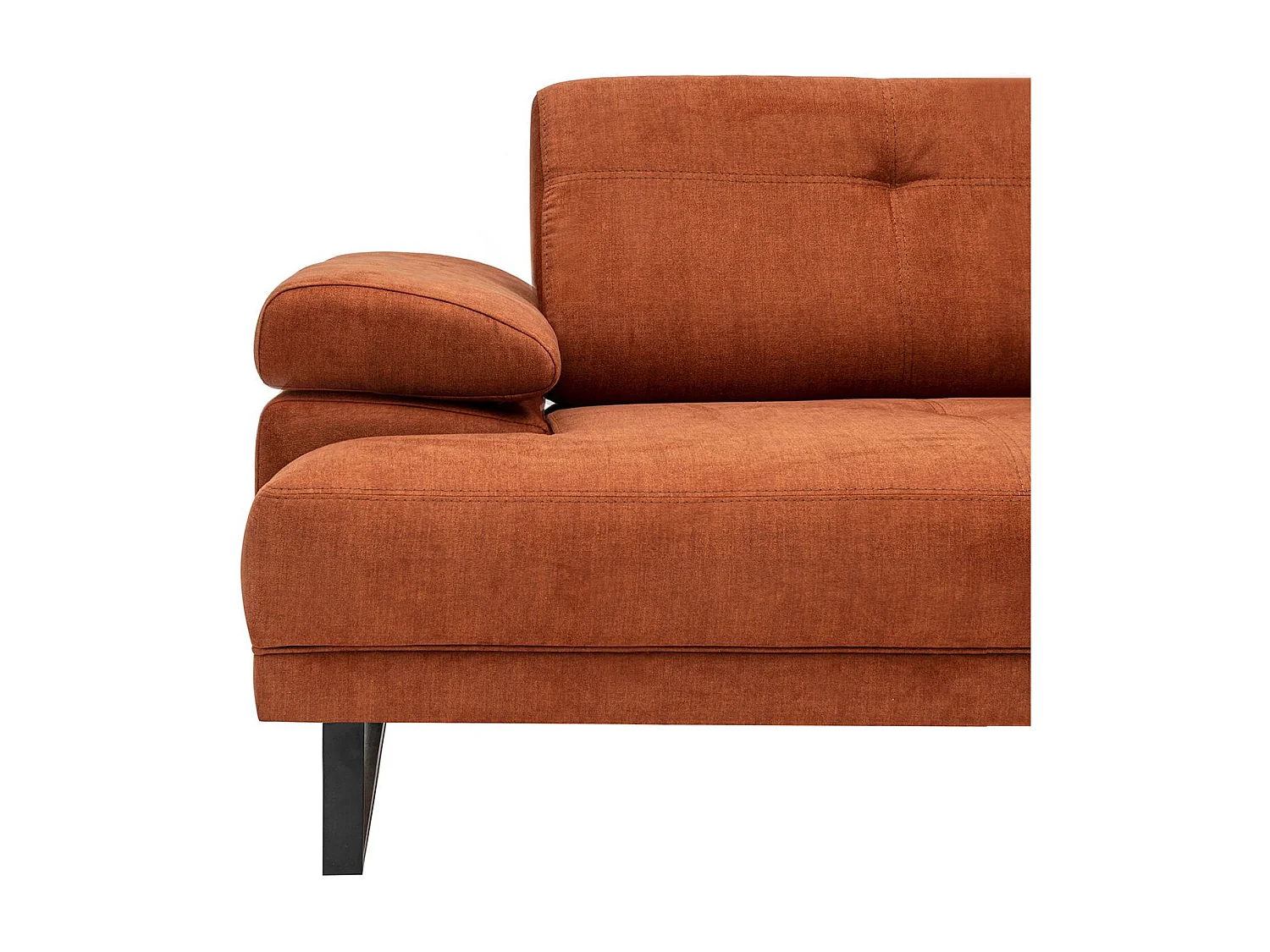 Sofá rinconero Altadena 144, Rojo, 314x174x83cm