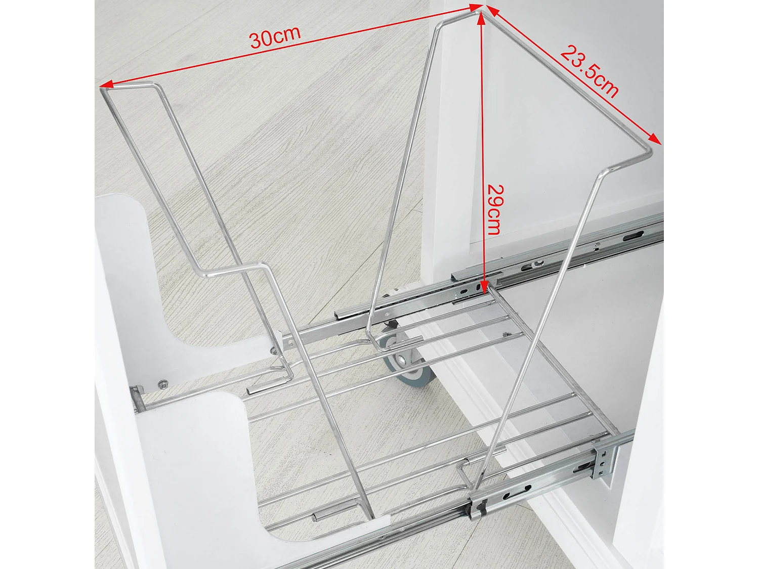 Kücheninsel FKW33-W 107 x 95 x 49 cm Weiß