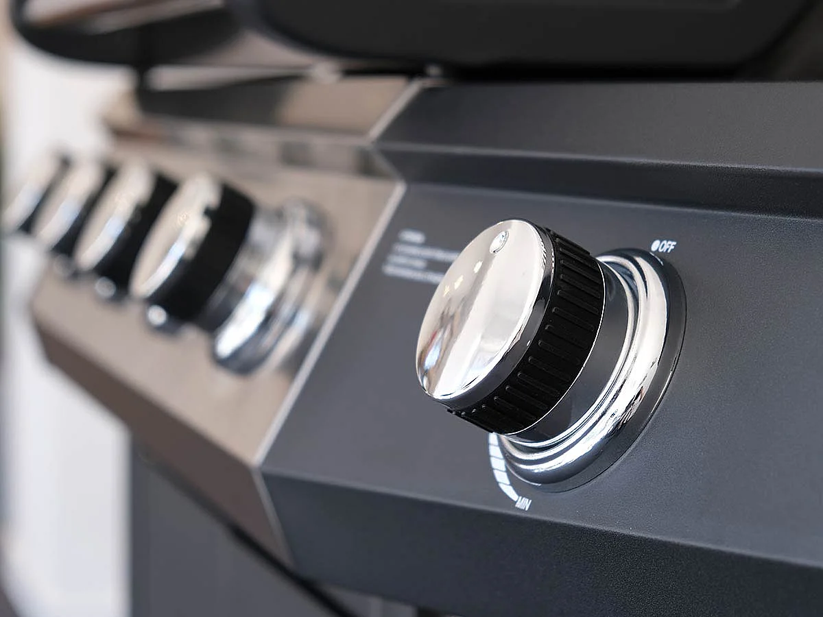 Barbecue à gaz Piretto 4 brûleurs + 1 brûleur latéral - Jardideco