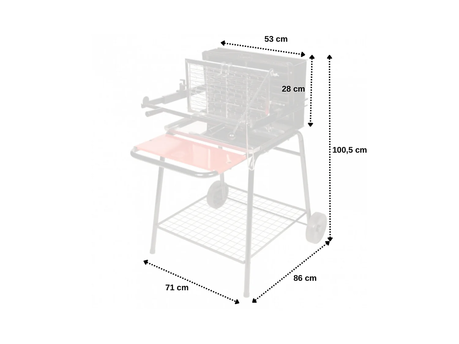 Barbecue vertical Raymond