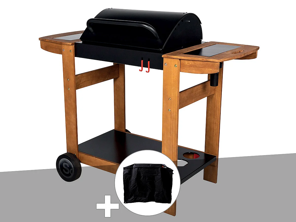 Barbecue à charbon Indiana + Housse