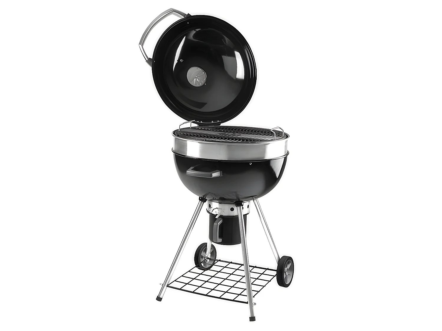 Barbecue charbon de bois Rodéo Pro 57 cm sur pied + Housse de protection