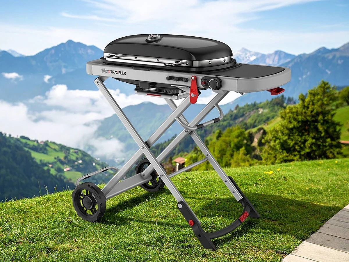 Barbecue gaz portable Weber Traveler LP black