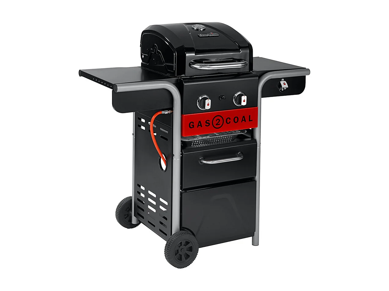 Barbecue à gaz et à charbon Gas2Coal 2.0 2B - Char-Broil