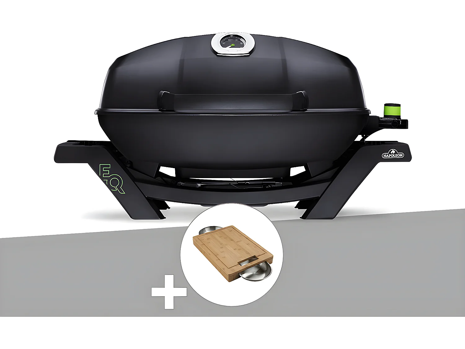 Barbecue électrique Travel Q PRO285E + Planche à découper - Napoleon
