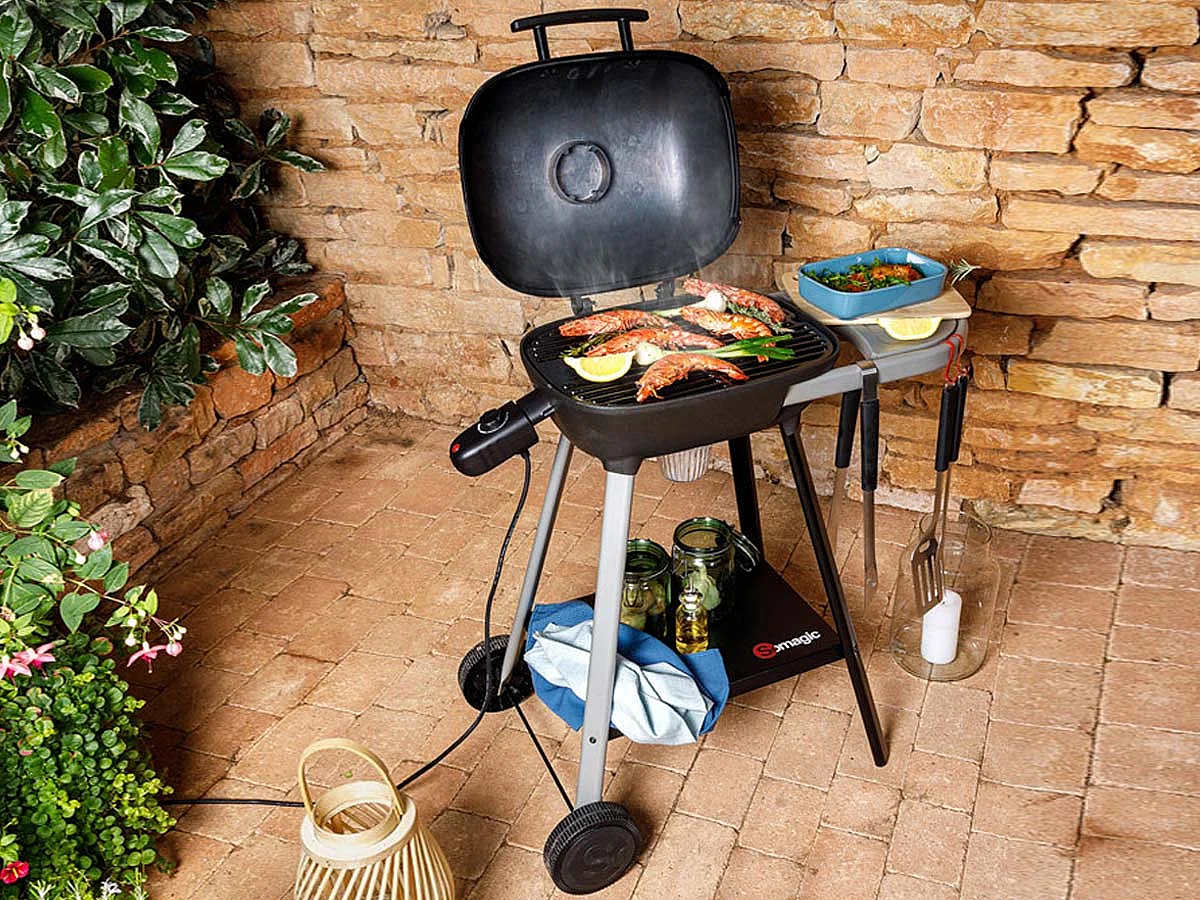 Barbecue électrique sur chariot Voltiz - Somagic