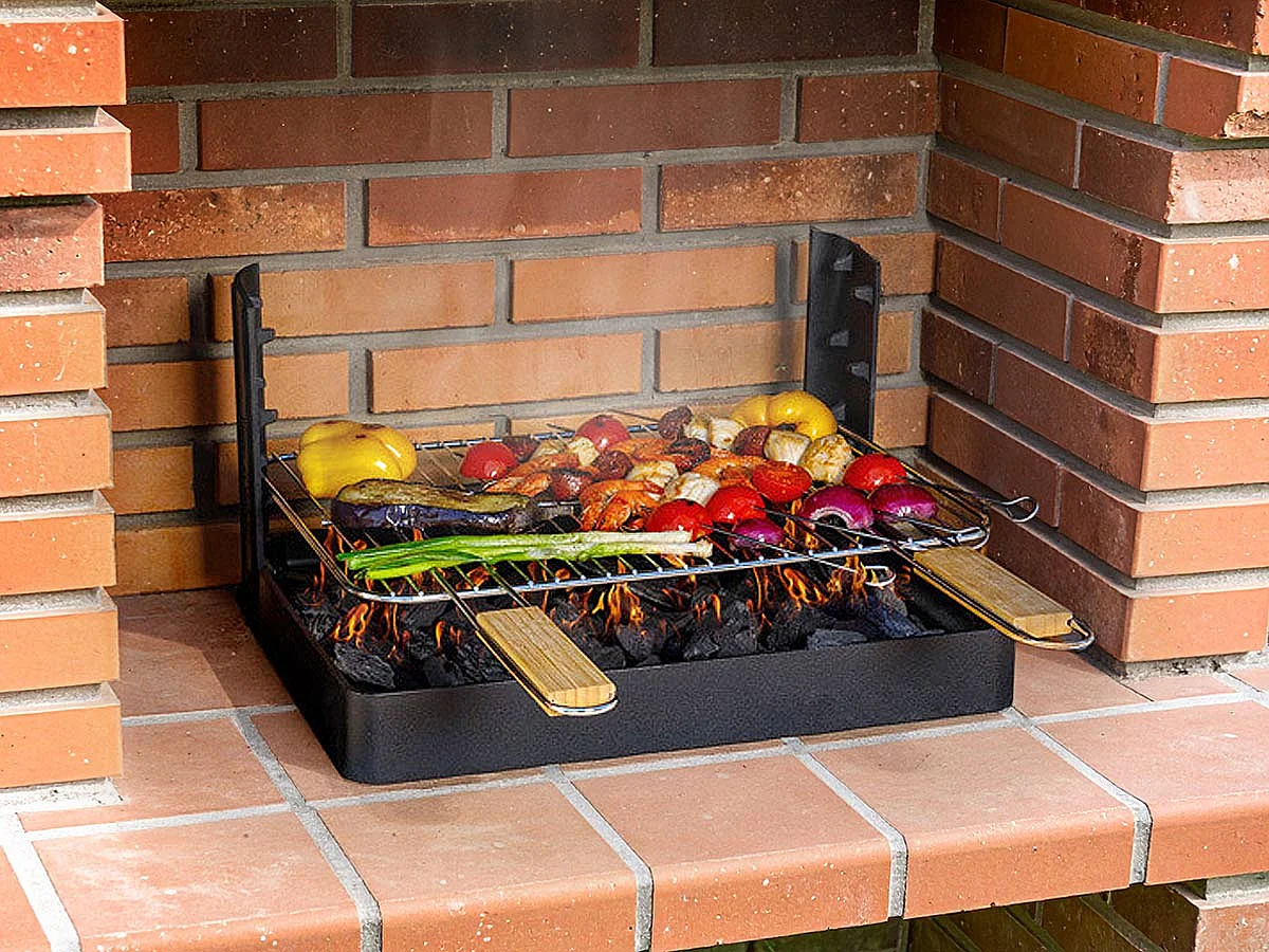 Grilloir barbecue en fonte Insert - Somagic
