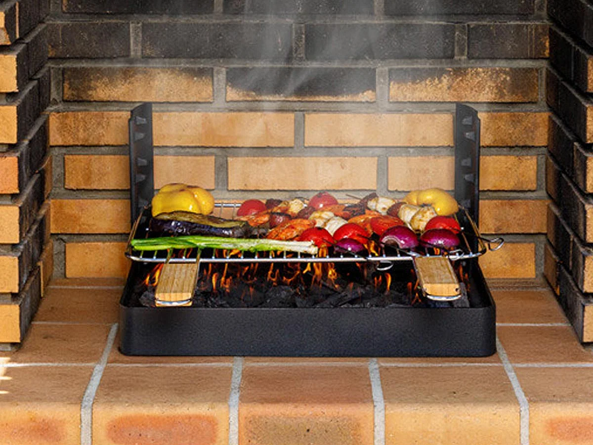 Grilloir barbecue en fonte Insert - Somagic