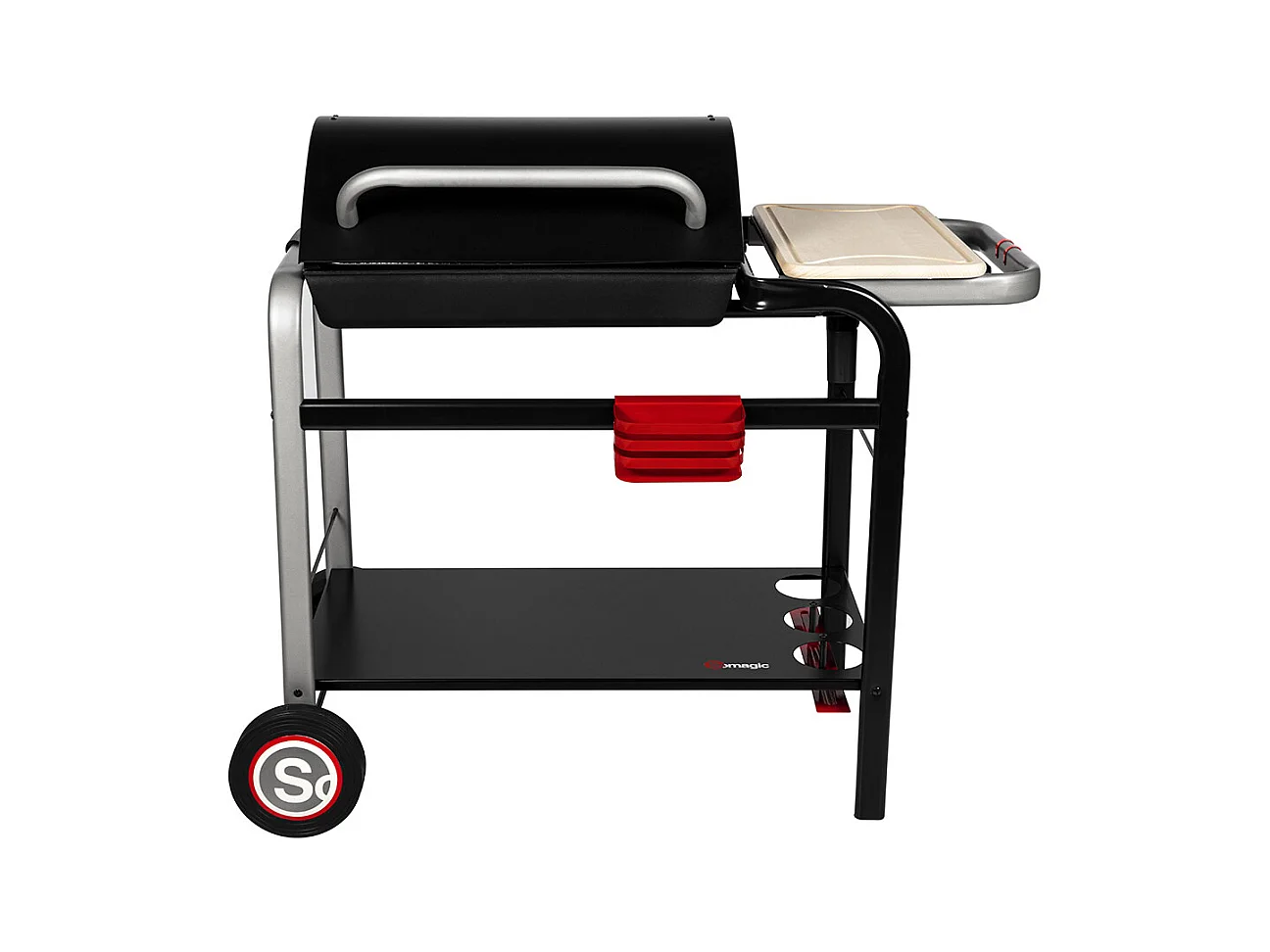 Barbecue à charbon Somagic Vulcano 2600 avec allumage turbomagic