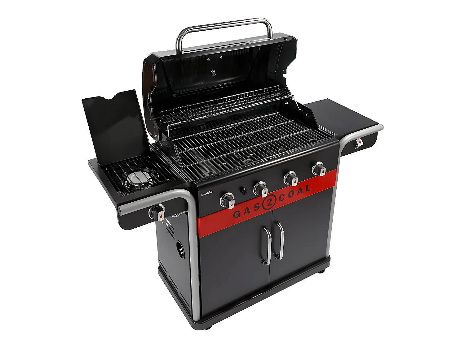 Barbecue à gaz et à charbon Gas2Coal Char-Broil 2.0 4B