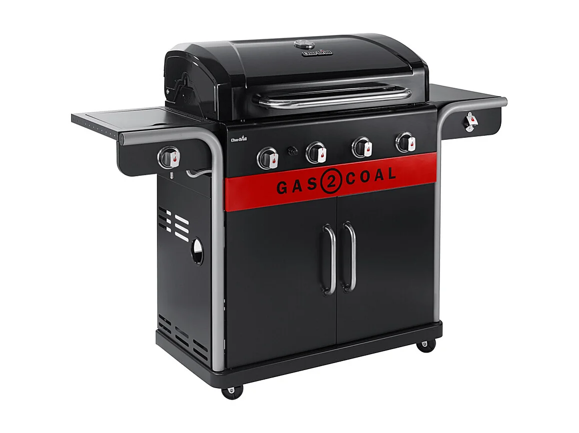 Barbecue à gaz et à charbon Gas2Coal 2.0 4B - Char-Broil