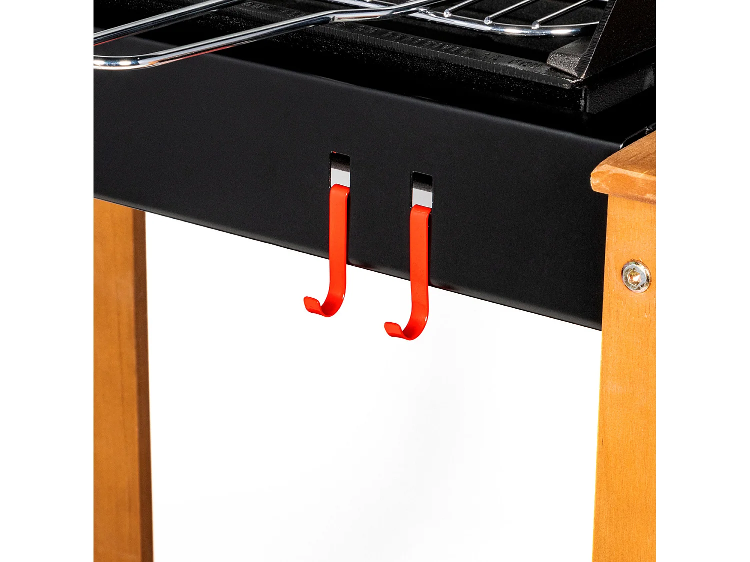 Indiana houtskoolbarbecue