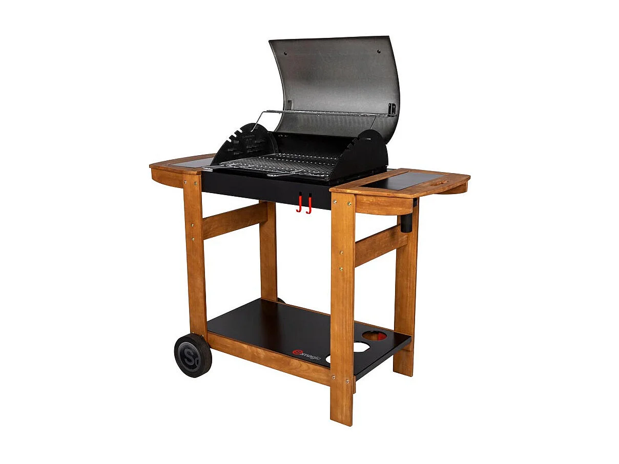 Indiana houtskoolbarbecue