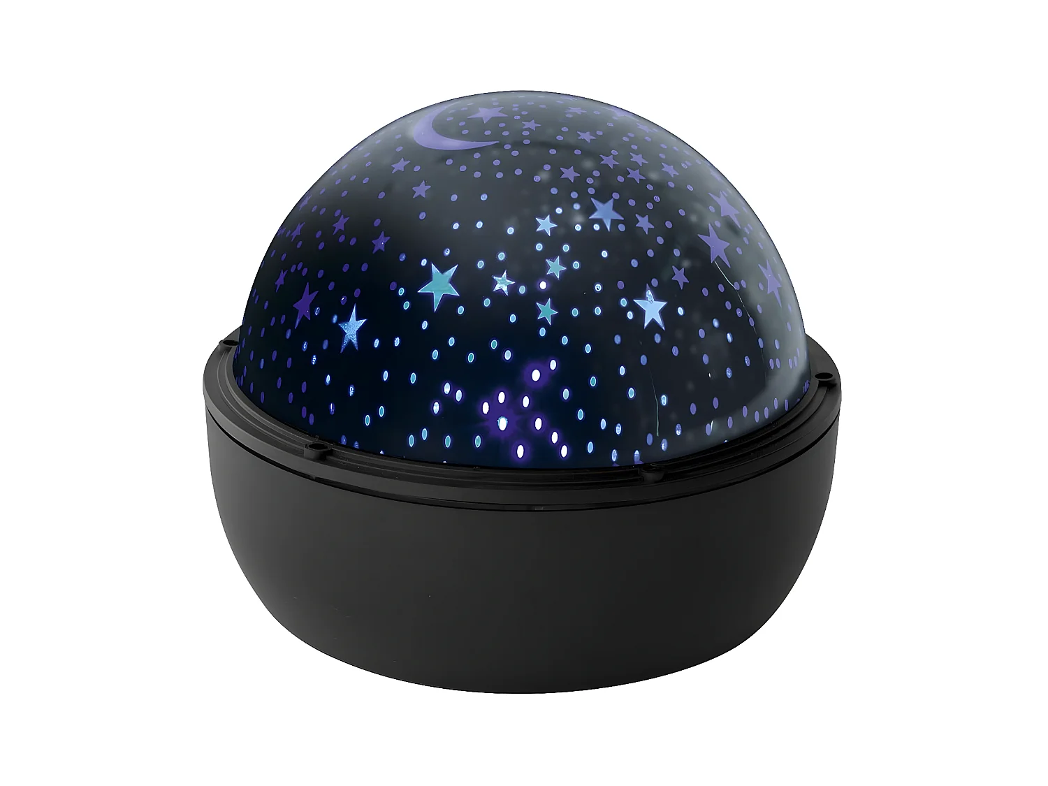Veilleuse Led Ciel Etoile Rotative Noir