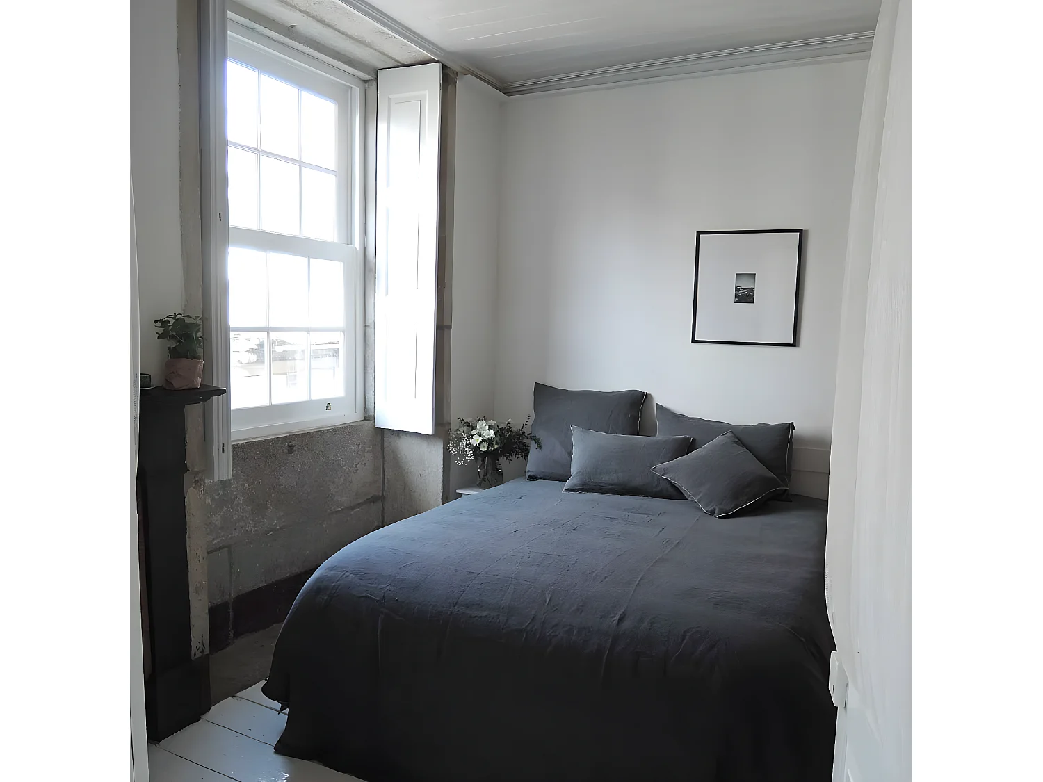 Housse de couette lin coton