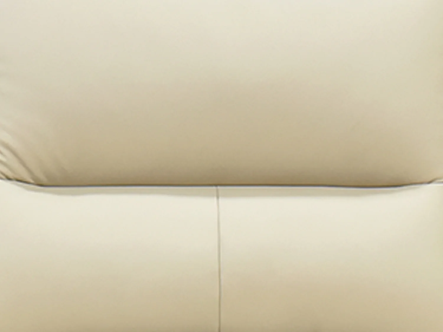 Vänstervänd buffelläderssoffa i beige VALDANA