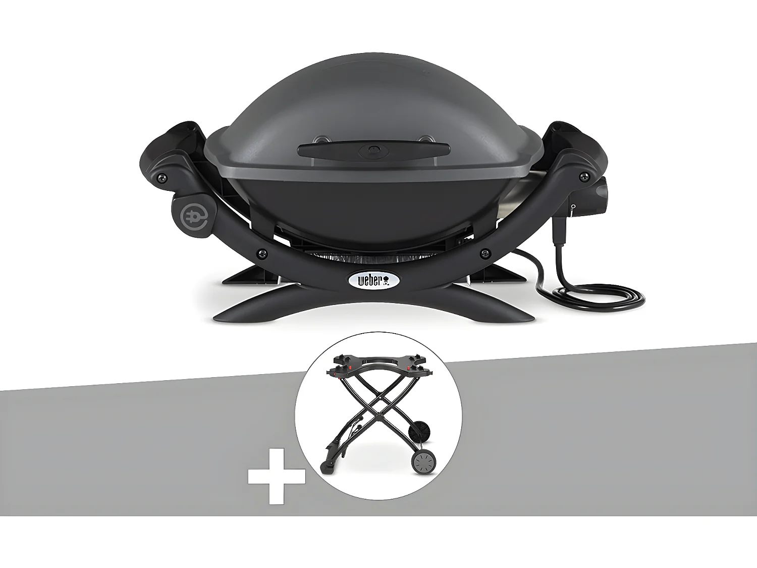 Barbecue électrique Q 1400 + Chariot - Weber