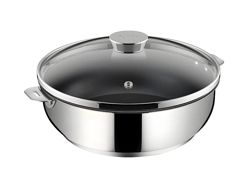 Lagostina Sauteuse inox 28 cm + couvercle - 12138032028