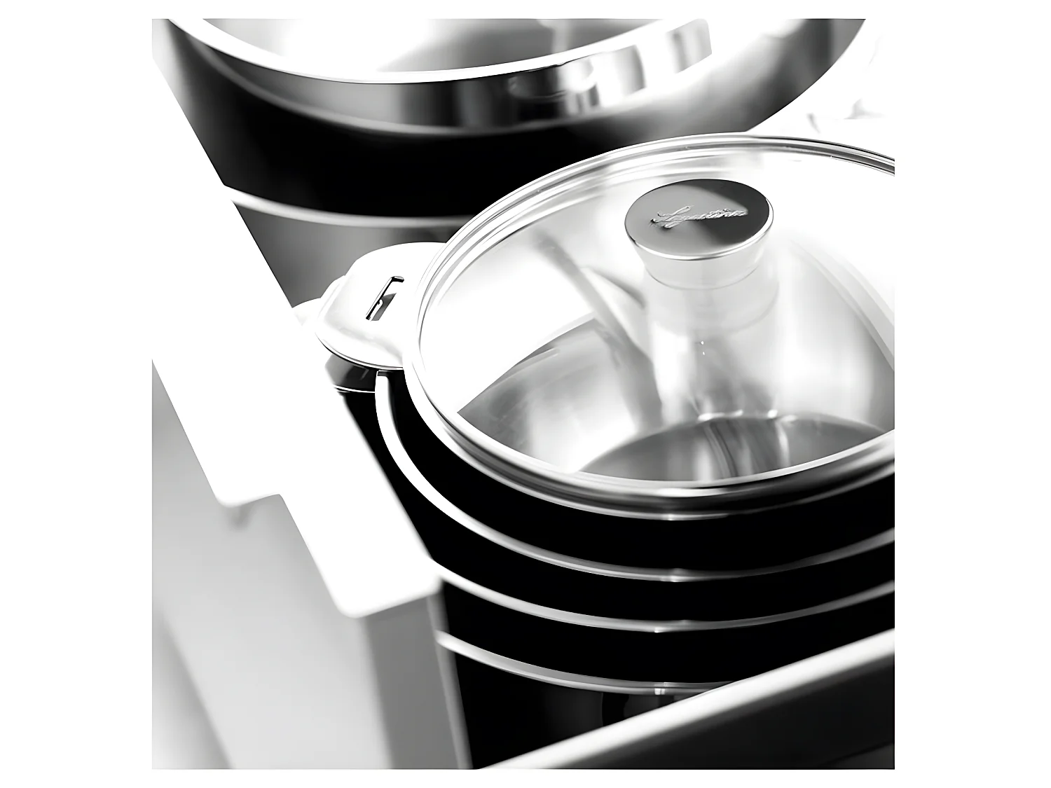 Lagostina Sauteuse inox 28 cm + couvercle - 12138032028