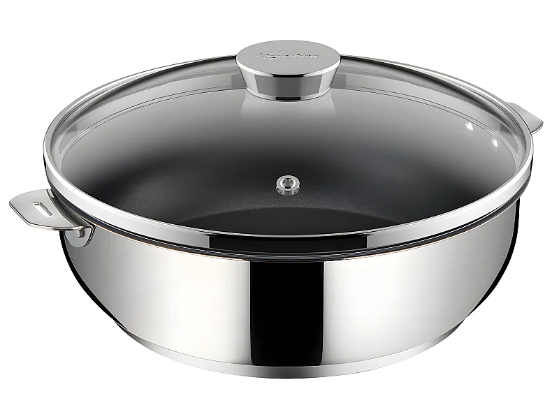 Lagostina Sauteuse inox 28 cm + couvercle - 12138032028