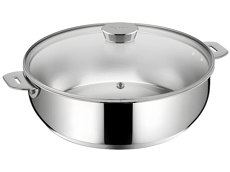Lagostina Sauteuse avec couvercle 24cm inox - 12138031824