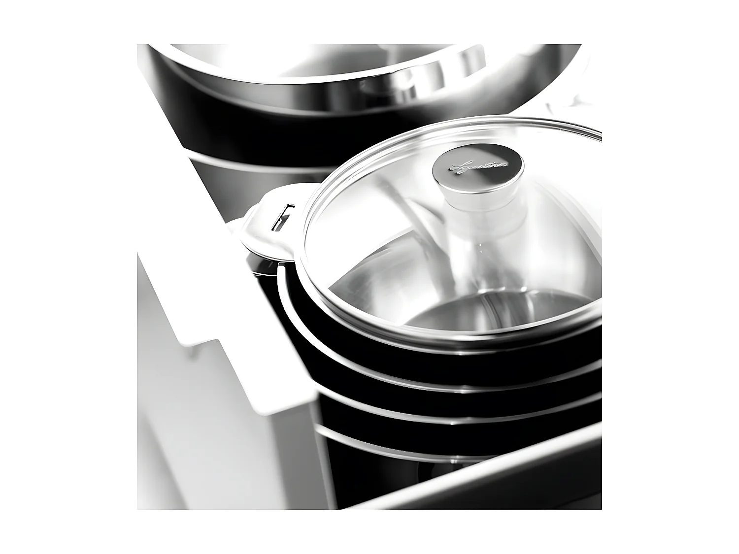 Lagostina Sauteuse inox 26cm + couvercle - 012138031826