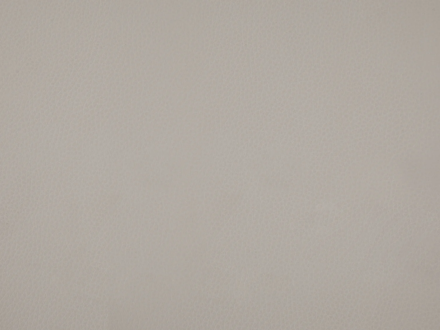 Elektriskt justerbar hörnsoffa i ljusgrått läder FUSINO (höger)