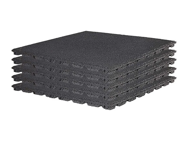 Dalle de jardin amortissante grise 50 x 50 cm Lot de 5