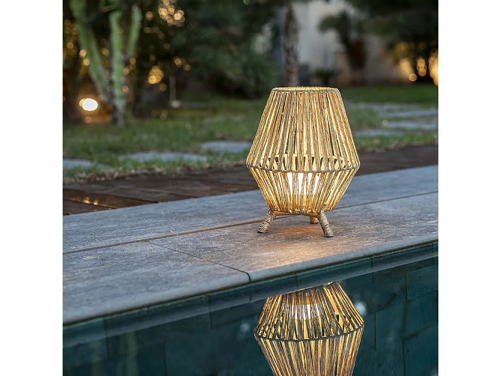 Lampada da Tavolo LED 9W Sisine 30 Battery NEWGARDEN Naturale