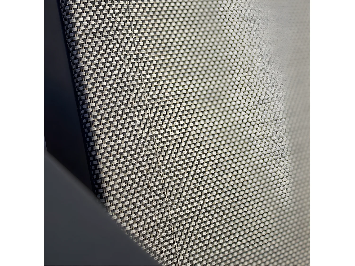 Bain de Soleil Multi-Positions "Ibiza" 210cm Gris Anthracite