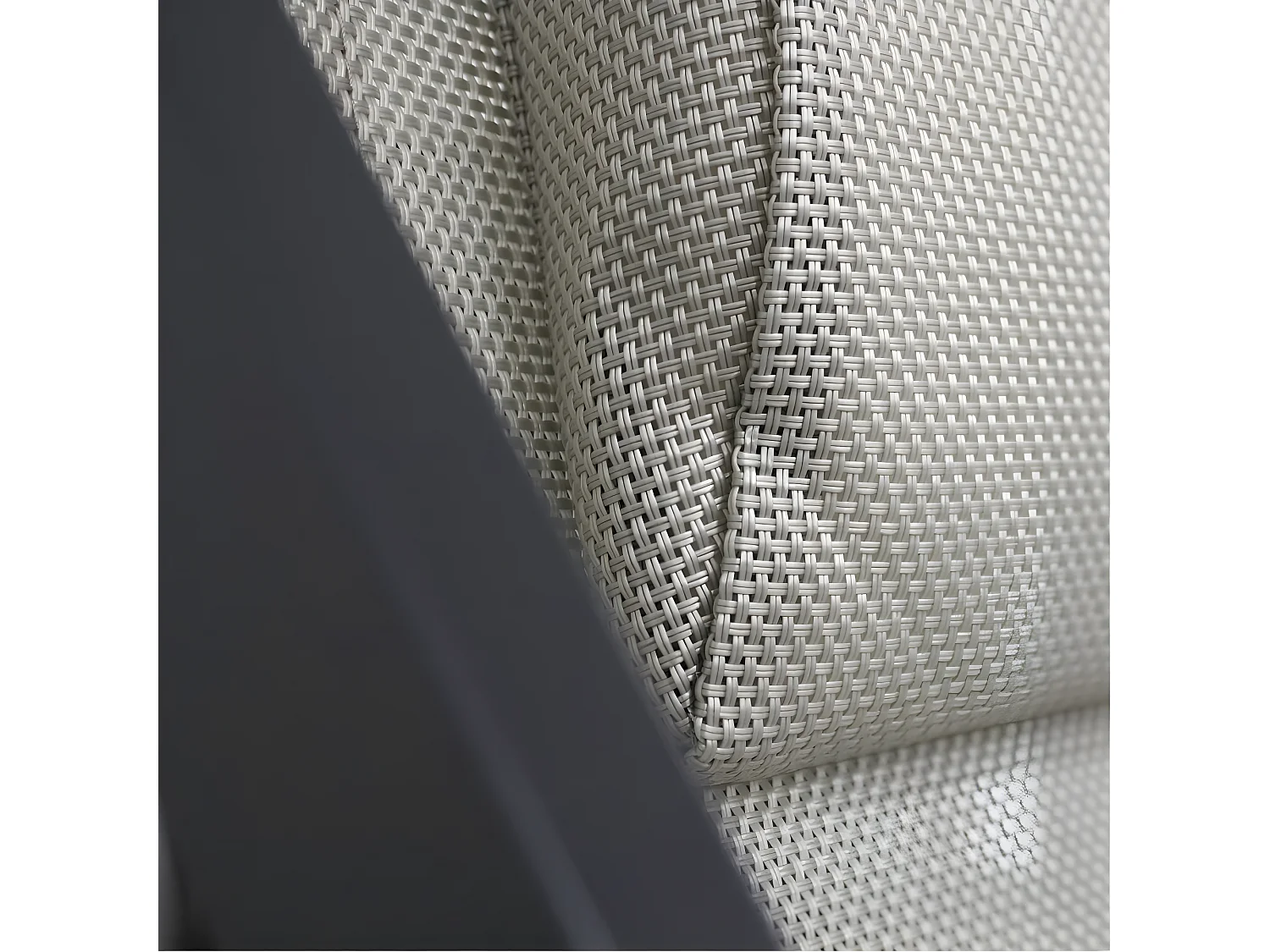 Chilienne de Jardin Pliante "Julia" 102cm Gris Anthracite