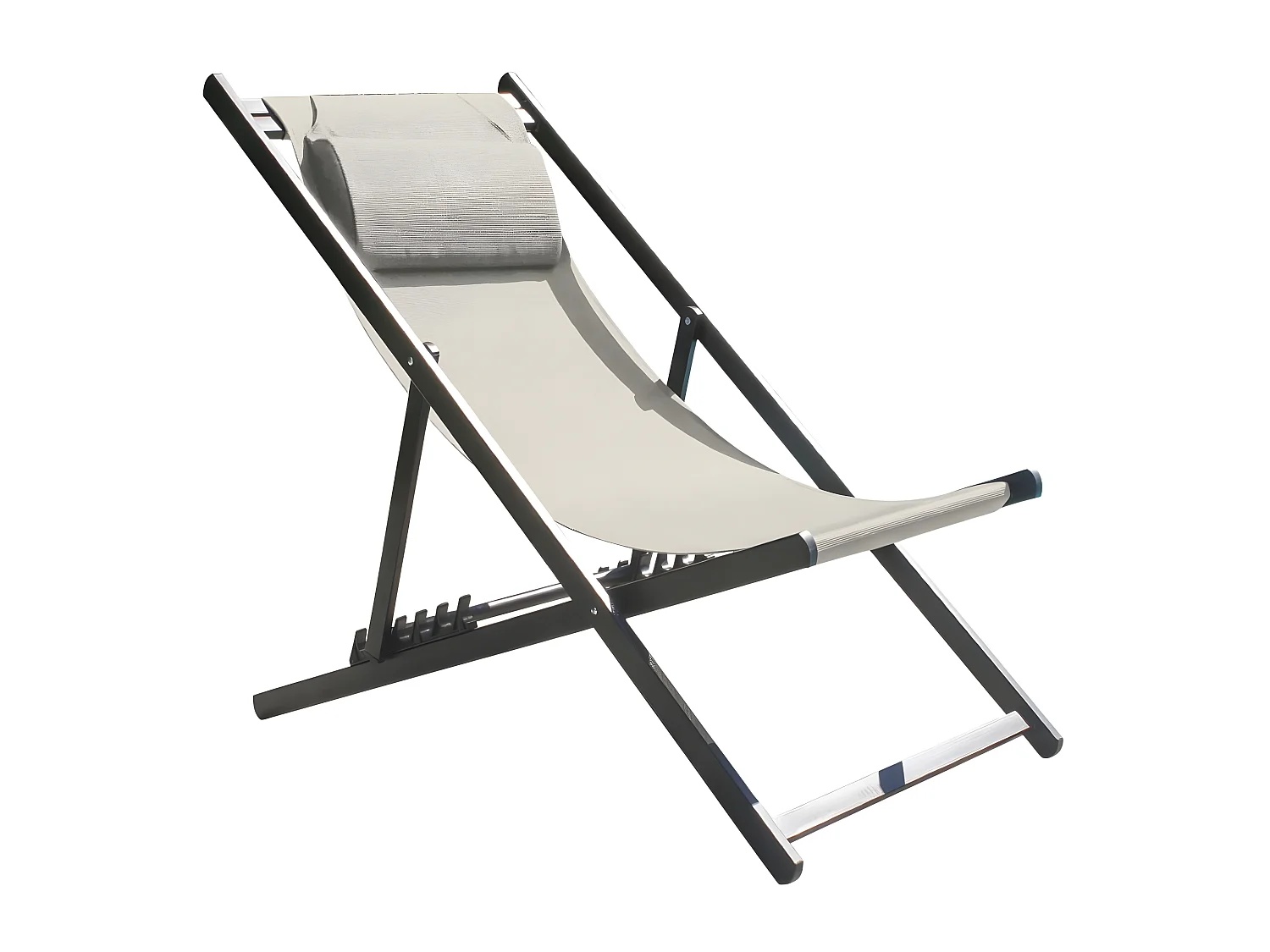Chilienne de Jardin Pliante "Julia" 102cm Gris Anthracite