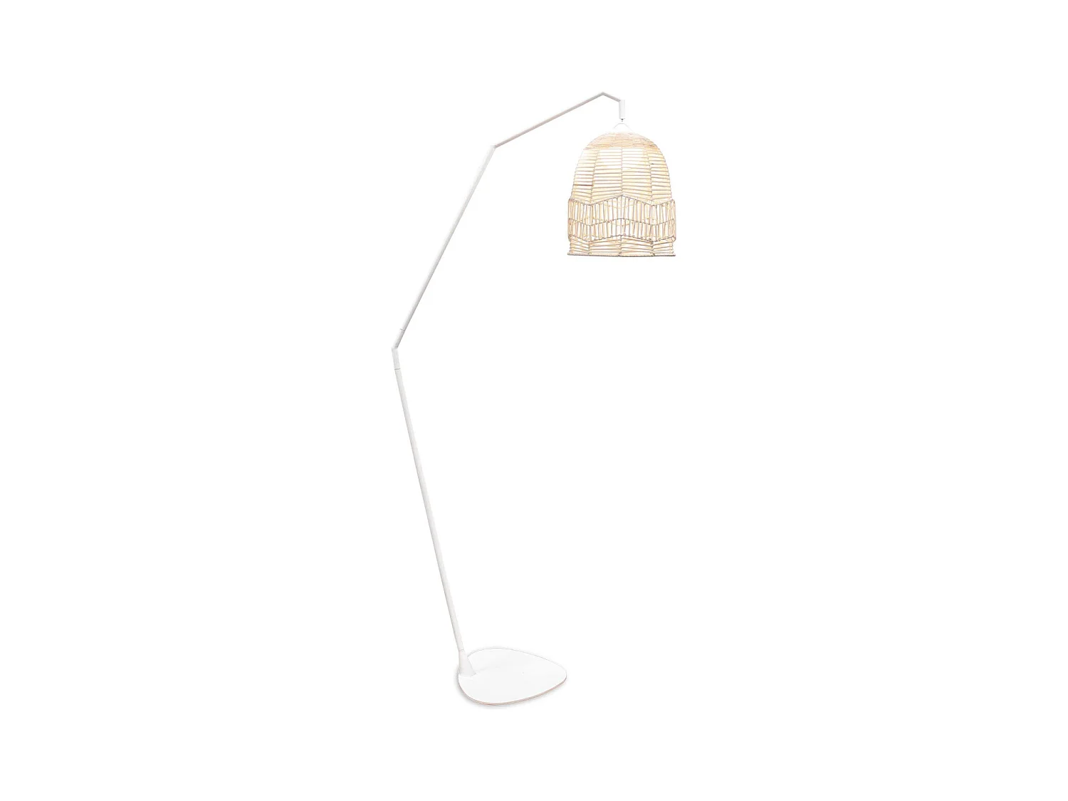 Lampadaire de jardin sur battterie Santorini 163 cm