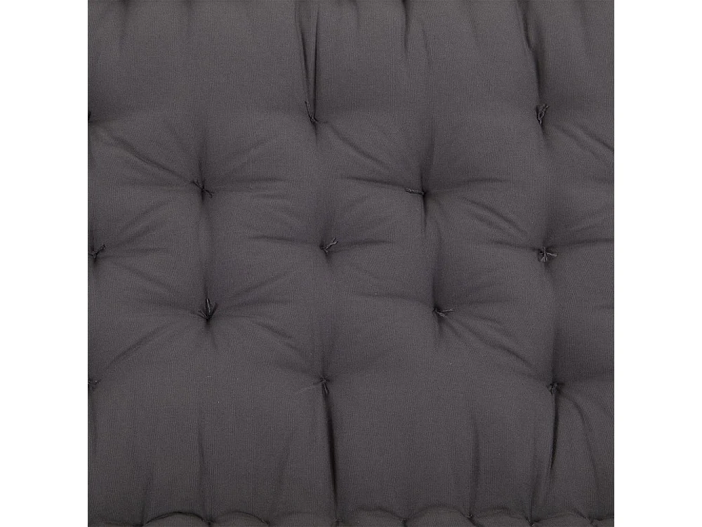 Coussin de palette en coton coloré 120 x 80 cm Bleu canard