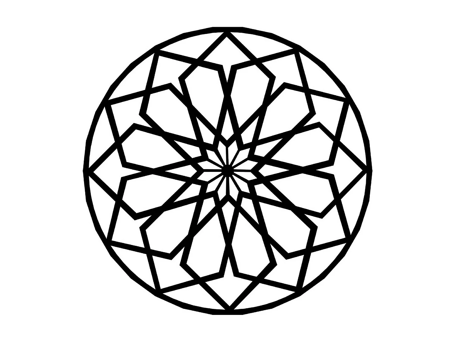 Décoration en Métal Fleur 2, Noir, 50x3x50 cm, EPIKASA