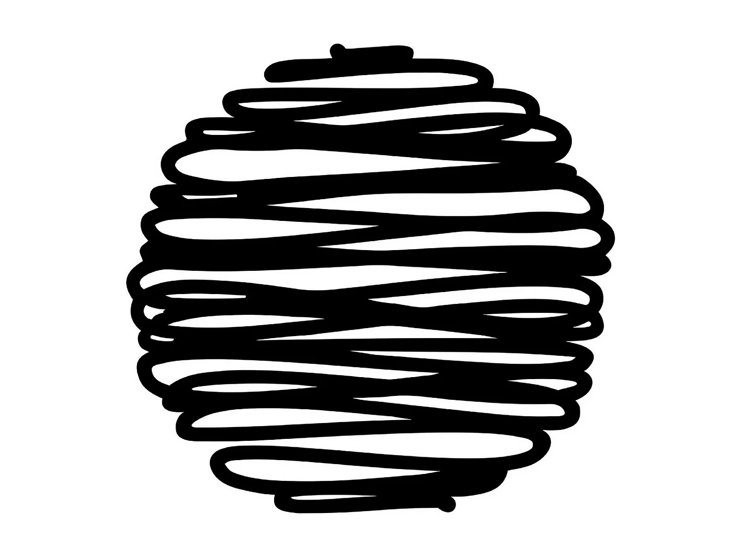 Dekoracja Metalowa Księżyc 3, Czarny, 50x3x48 cm, EPIKASA