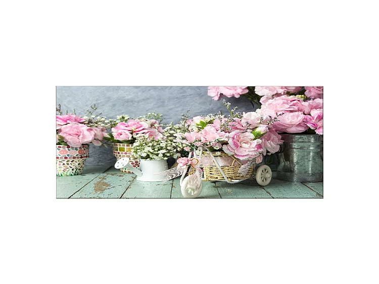 Tableau sur toile Gerbera rose