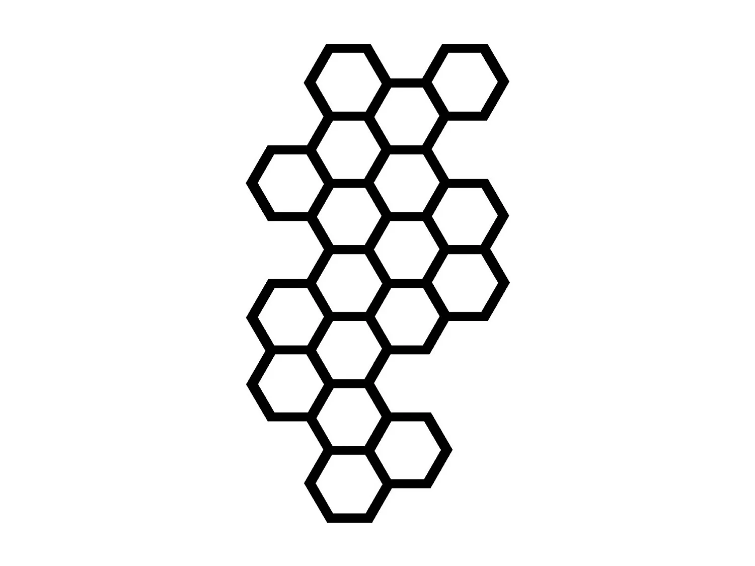 Metalen Decoratie Bij 1 - Zwart - 44x3x80 cm - EPIKASA