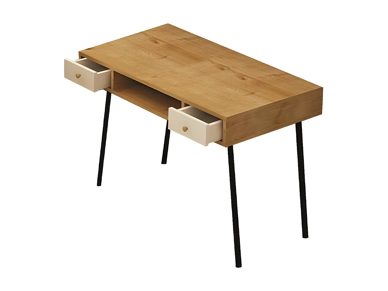 Secretária Gioia, Carvalho, 100x60x72 cm, EPIKASA