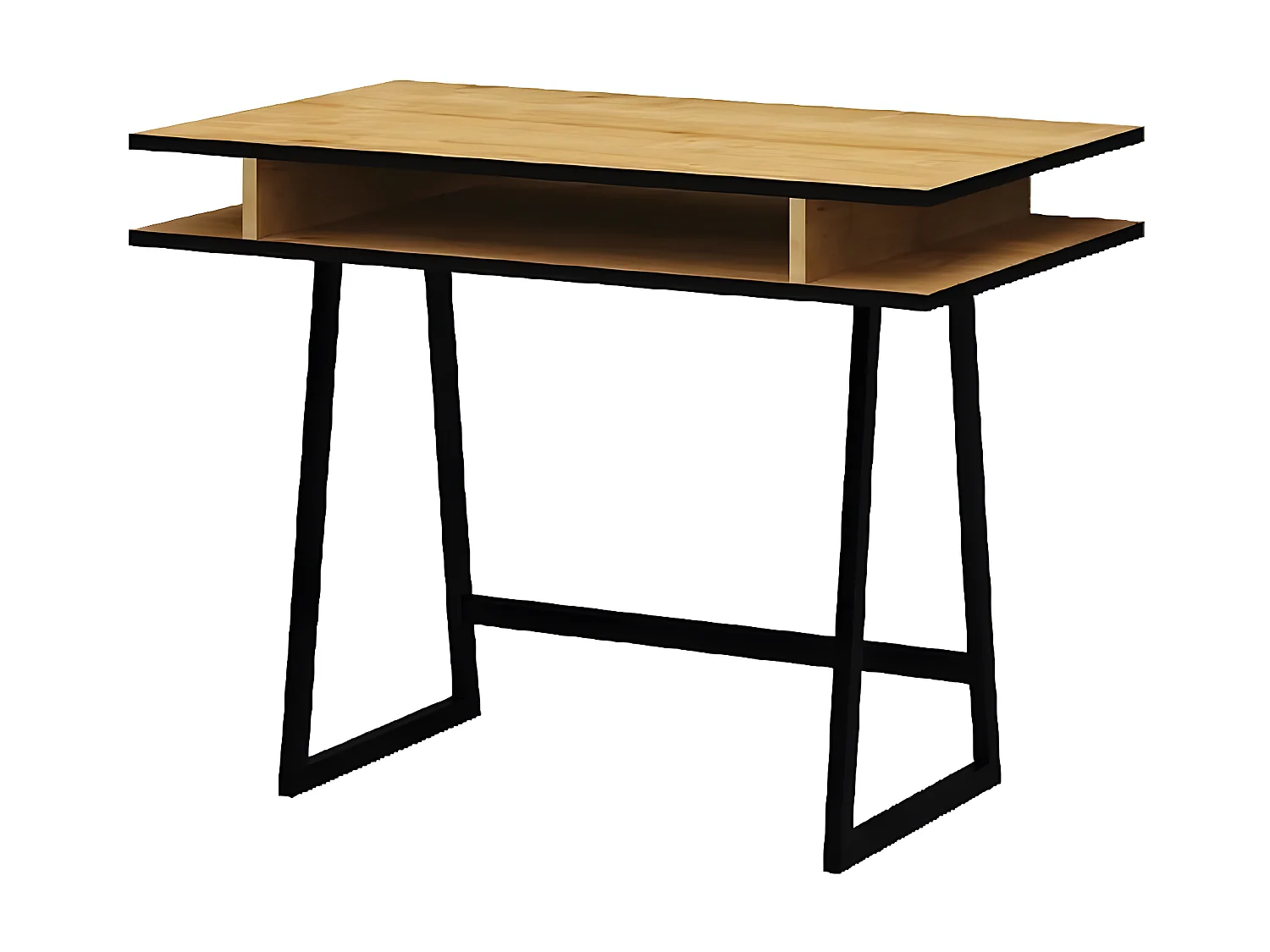 Bureau Moderne Ida, Chêne, 100x60x75 cm, EPIKASA