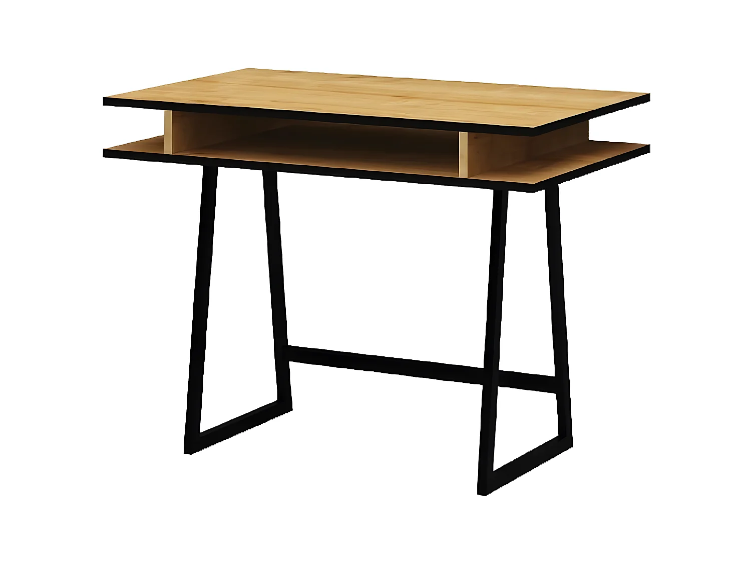 Bureau Moderne Ida, Chêne, 100x60x75 cm, EPIKASA