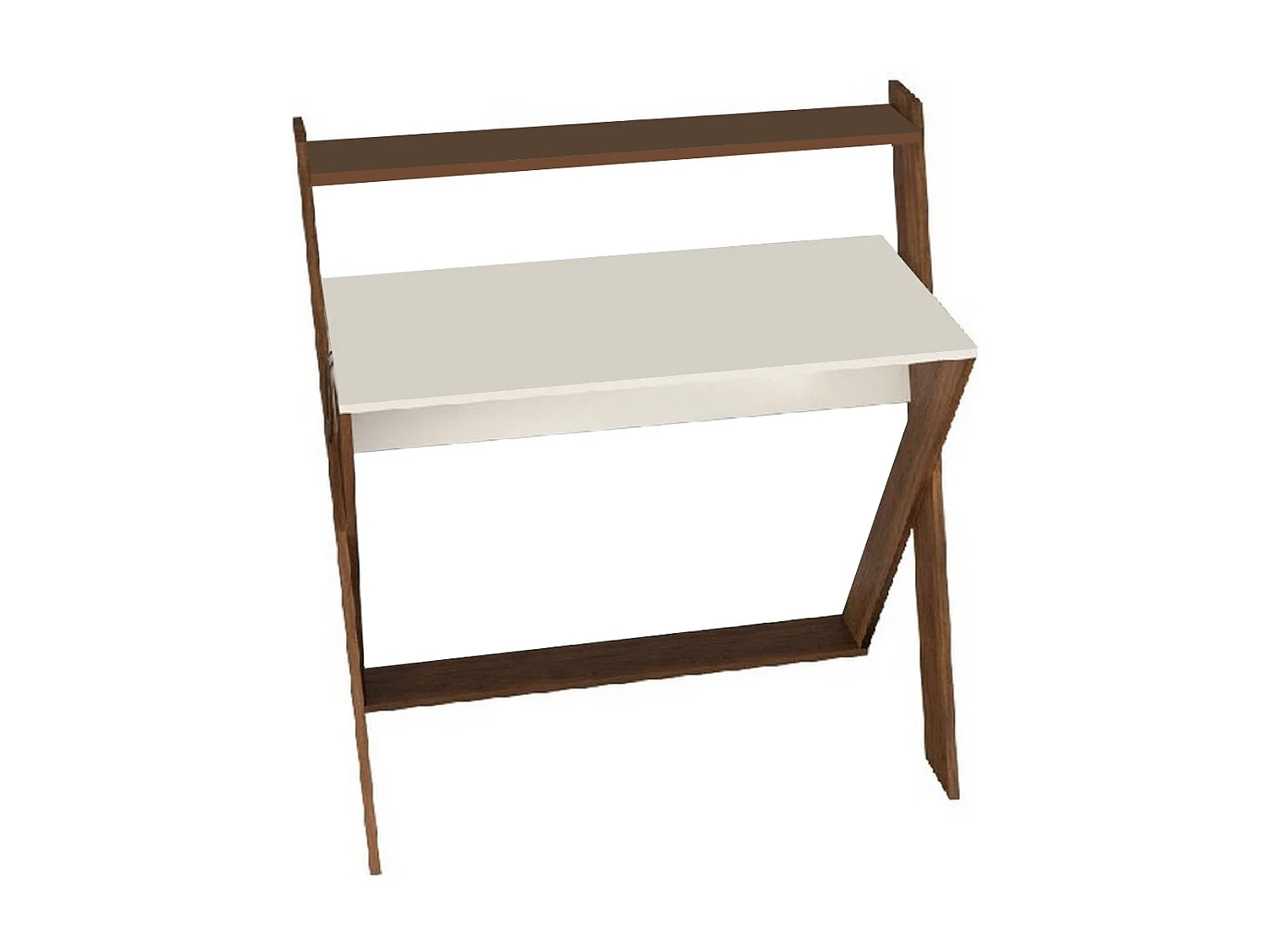 Bureau Moderne Mariella, Noyer, 104x60x107,6 cm, EPIKASA