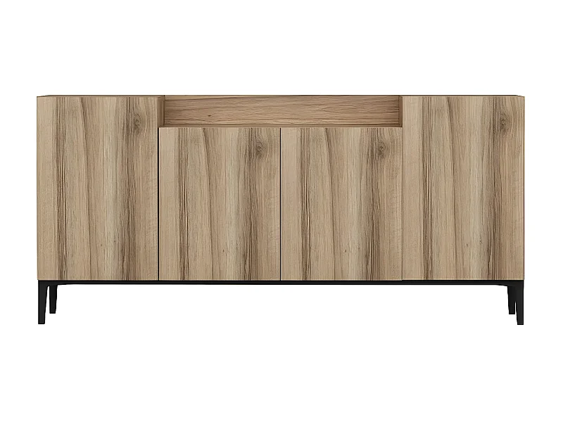 Mobile Multiuso Annalisa, Noce, 160x42x75 cm, EPIKASA