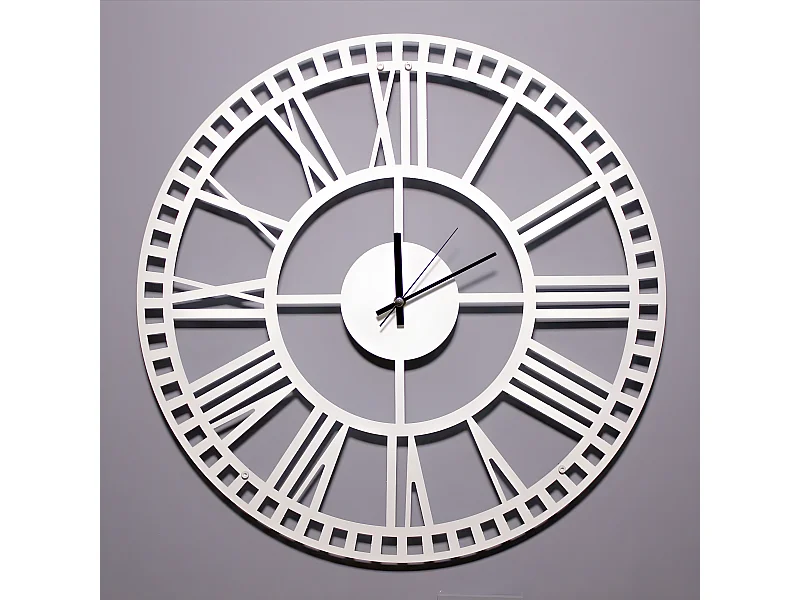 Relógio de Parede Vintage 5, Branco, 50x1,5x50 cm, EPIKASA