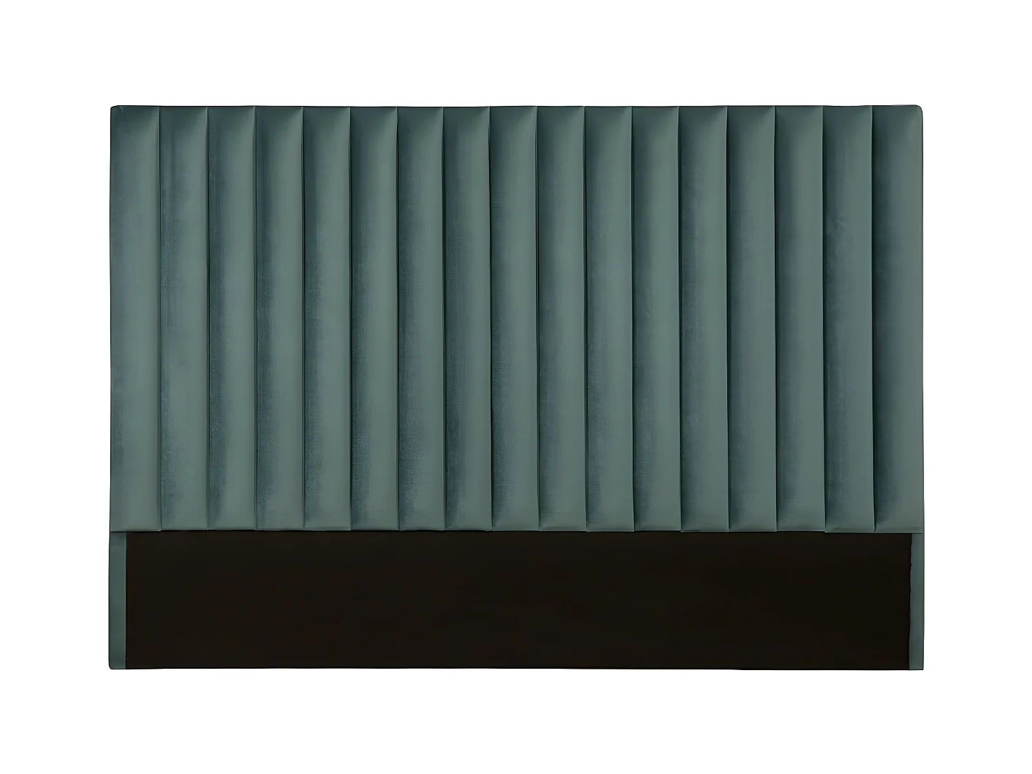 Cabecero cama - 170 cm - Terciopelo - verde - SARAH