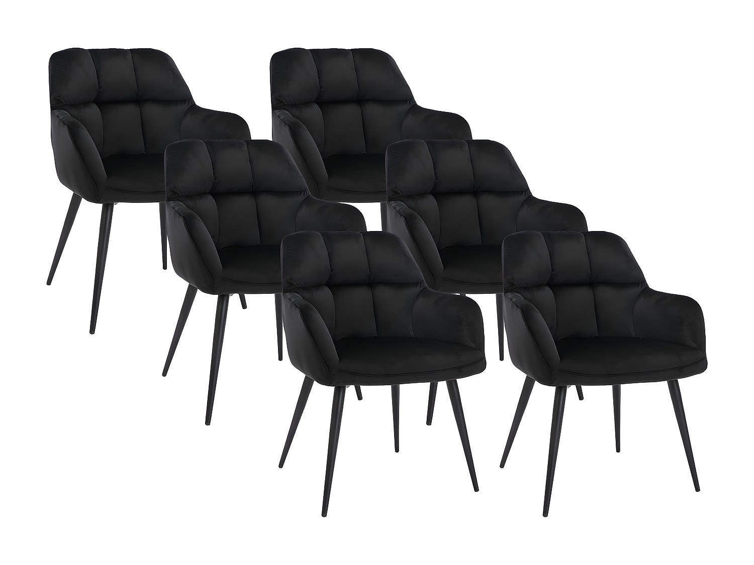 Svart stol – Moderne